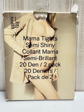 H&M Mama Tights Semi Shiny 20 Den - Sand / Beige